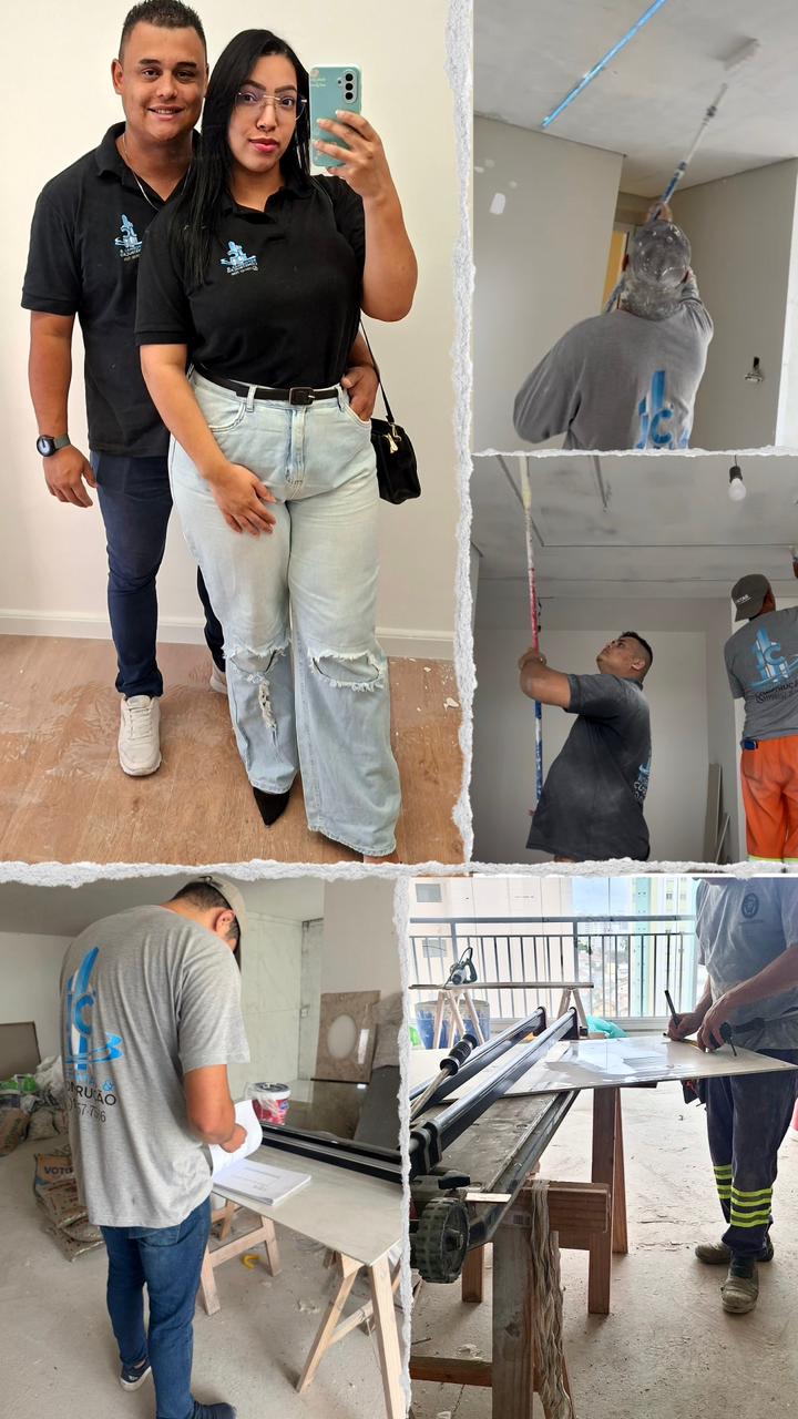 Equipe de profissionais da JC Reformas e Construcao
